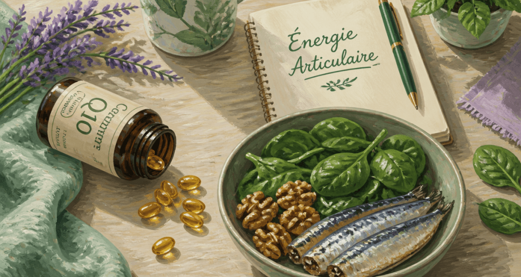 coenzyme q10 et arthrose capsules sur table