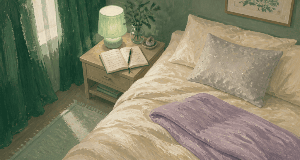 comment trouver le sommeil rapidement chambre paisible