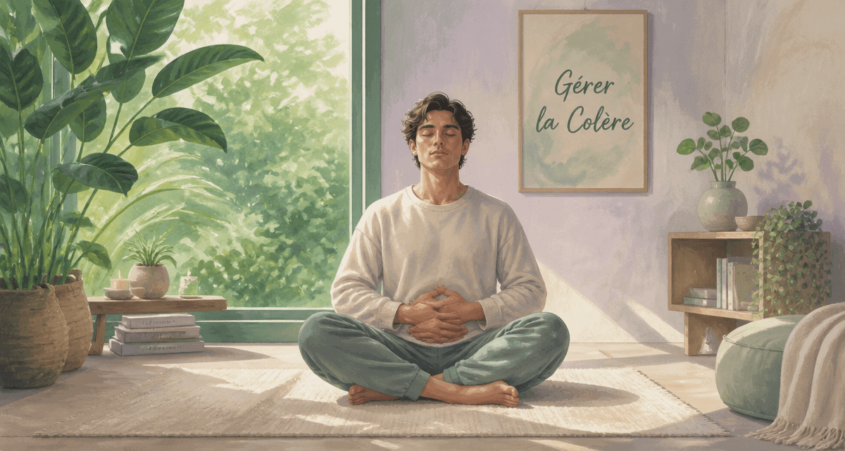 Gérer sa colère avec respiration profonde