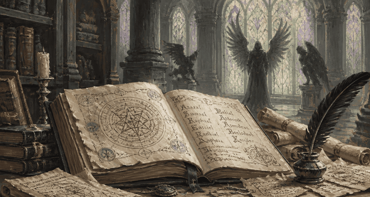 liste 72 anges déchus grimoire et anges déchus