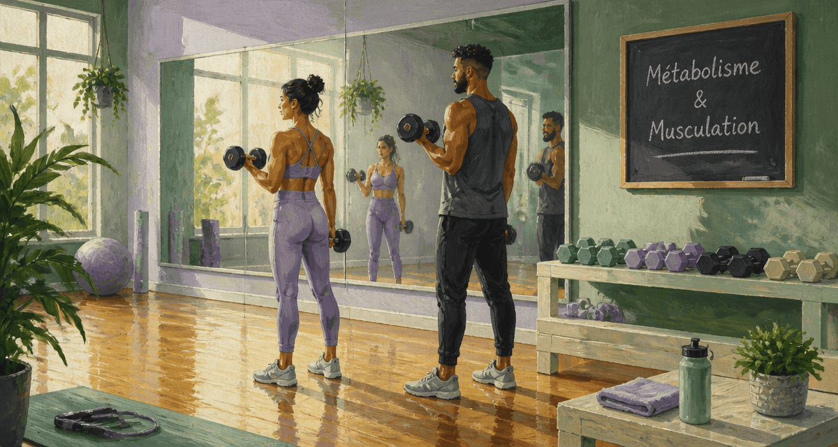 métabolisme et musculation en salle de sport