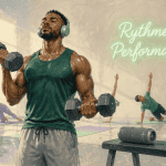 musique fitness sportif haltères salle
