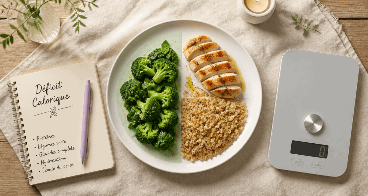 nutrition perdre du poids table repas sain