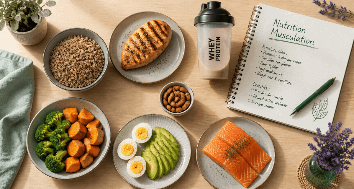 nutrition pour la musculation aliments variés