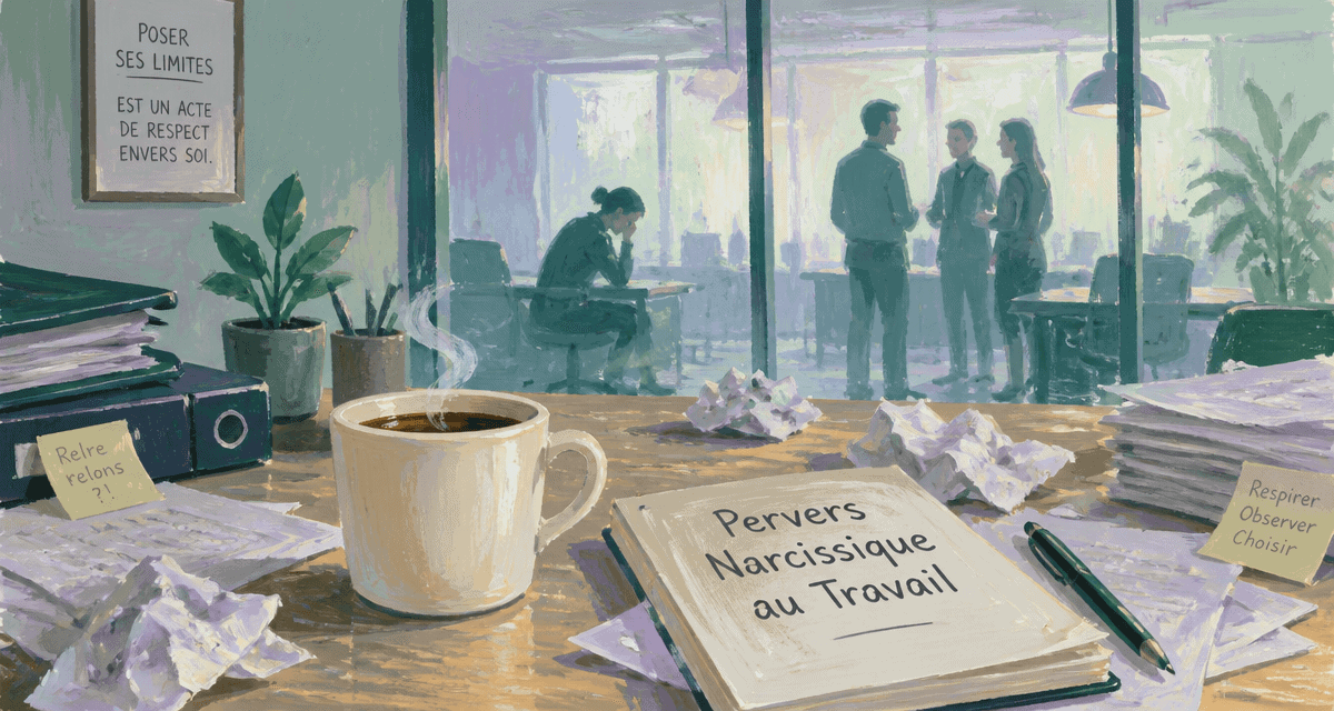 Pervers narcissique travail open space