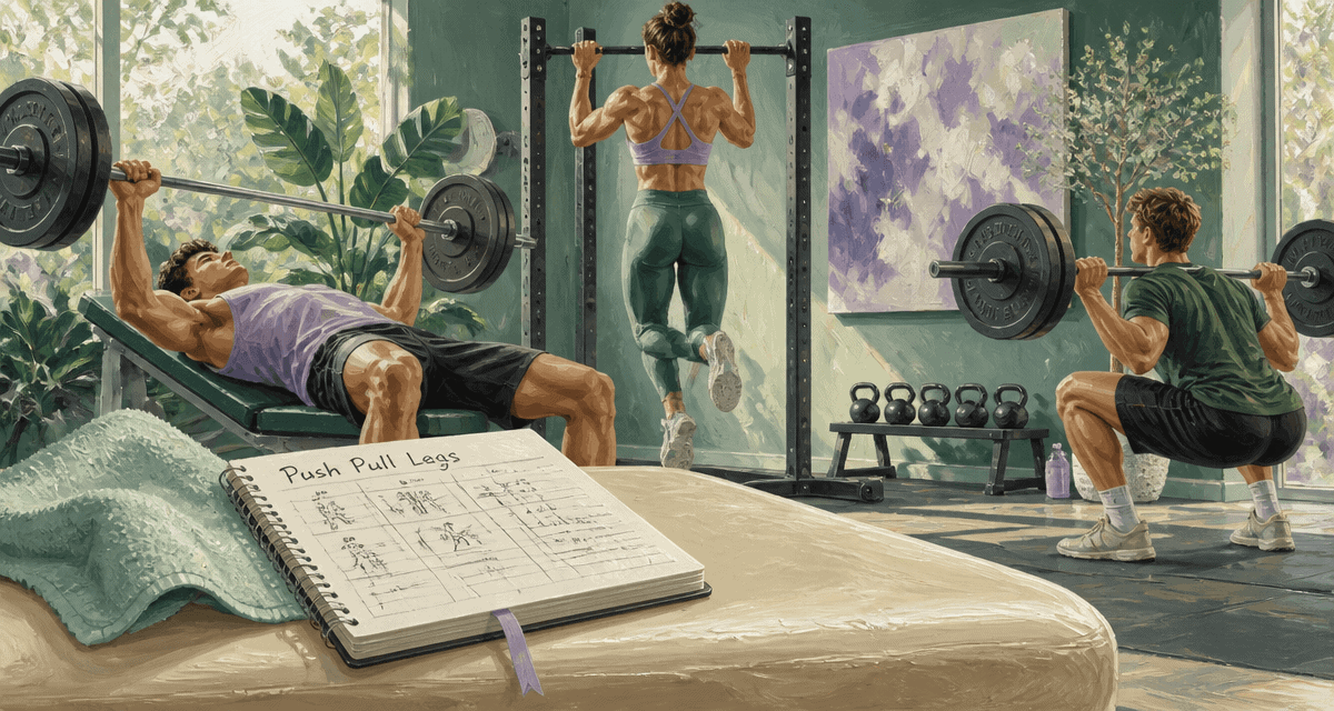 push pull legs exercices salle de sport