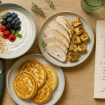 recette riche en proteine musculation plateau petit-dejeuner