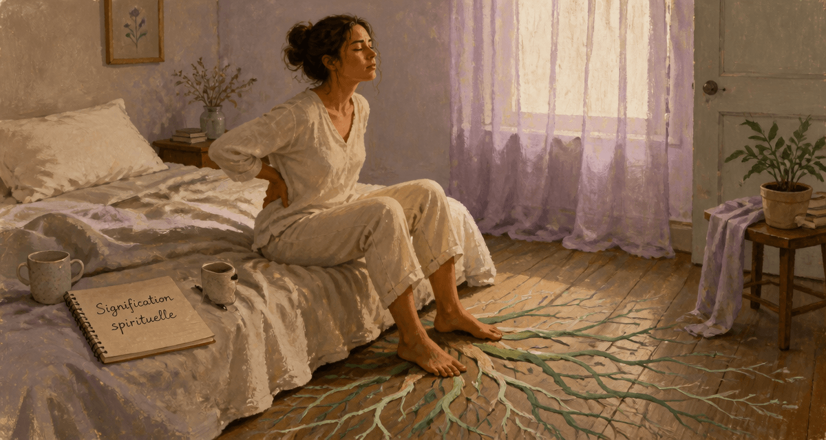 sciatique signification spirituelle douleur introspective racines