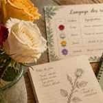 La symbolique de la rose : bouquet de roses rouges blanches jaunes