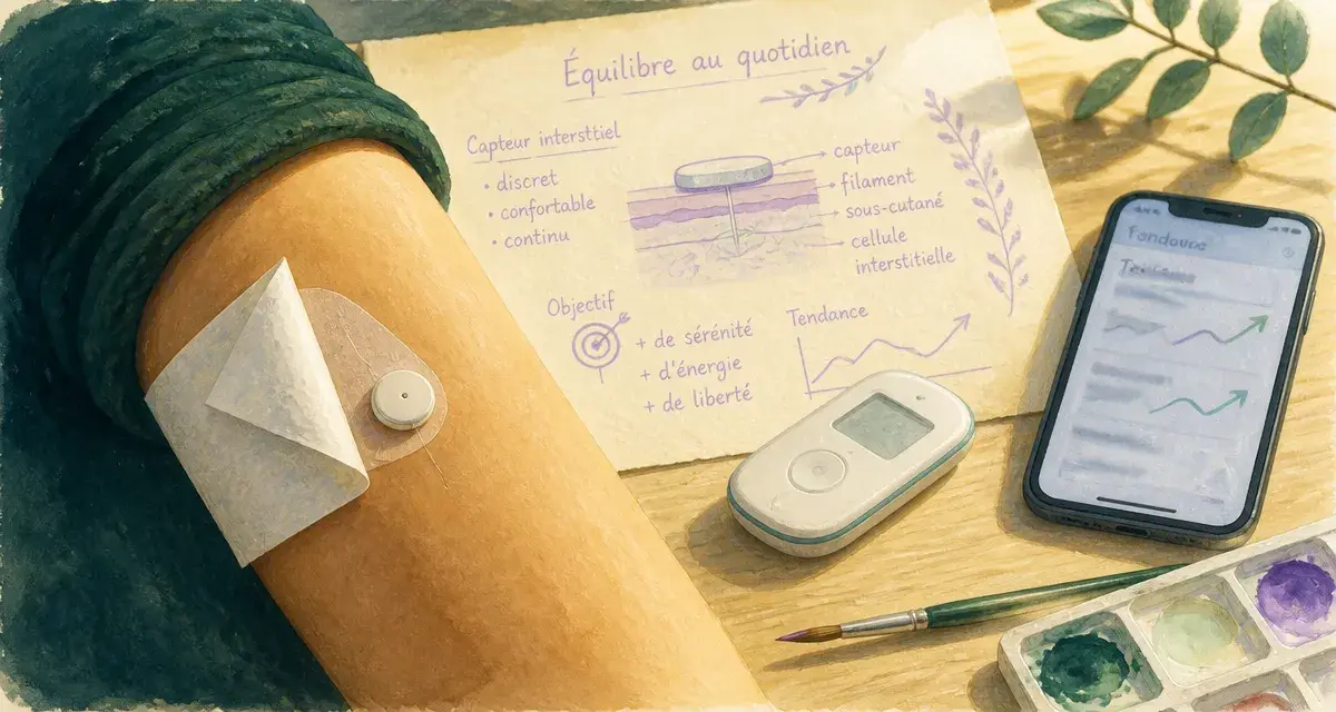 Lecteur de glycémie sans piqure : autonomie 14 jours, risque montres connectées