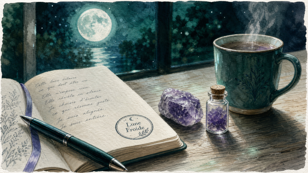 Pleine lune en gémeaux : rituels, pierre de lépidolite et améthyste