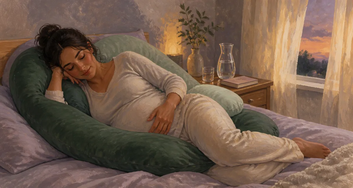 quel côté dormir enceinte femme allongée gauche