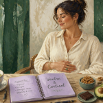 taux de cortisol eleve et ventre gonfle illustration