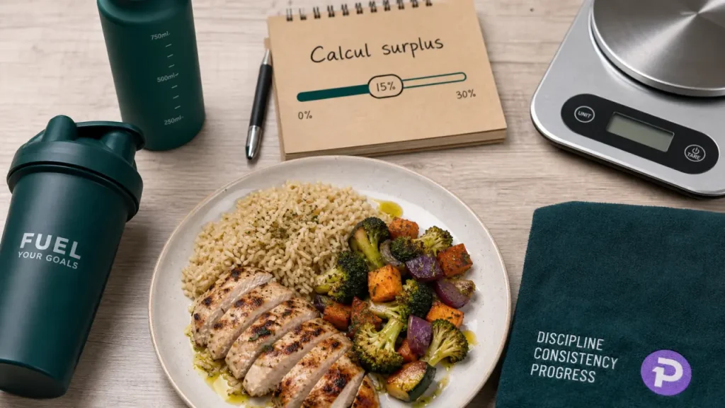 Alimentation prise de masse : surplus calorique et repas réguliers