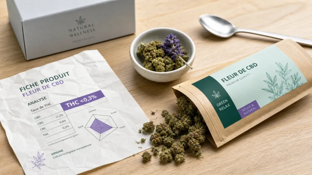 CBD pas cher : fleurs européennes, THC sous 0,3 % et prix accessibles