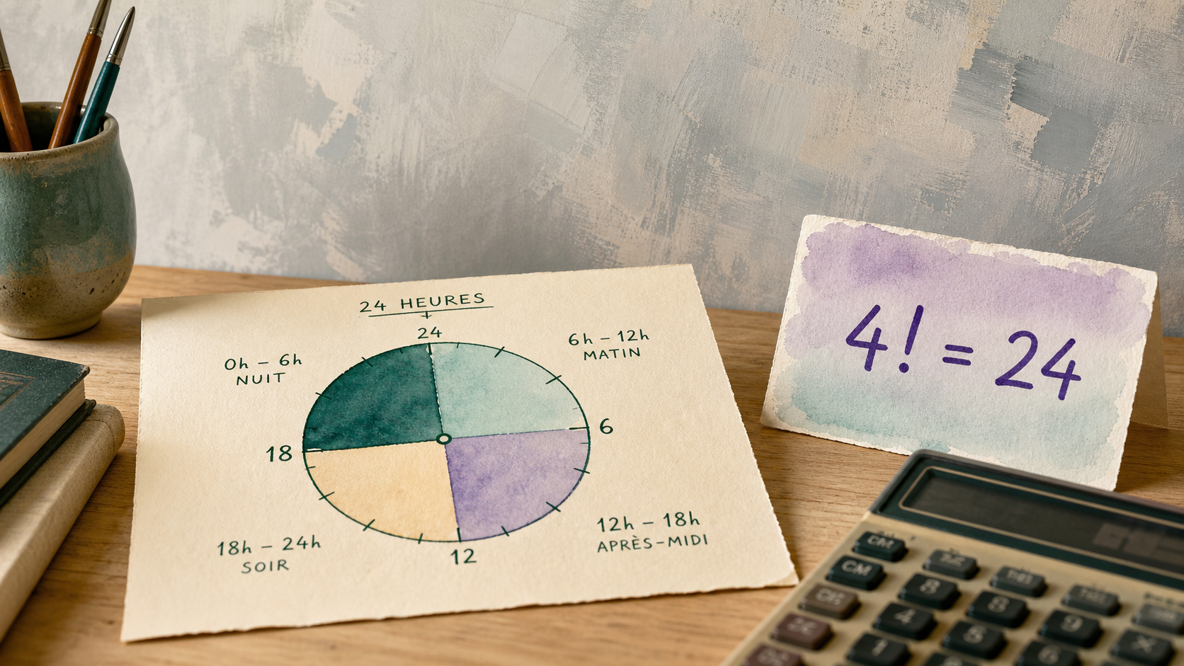 Chiffre 24 : 8 diviseurs, cycle de 24 heures