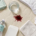 Comment enlever sang sur matelas : tache, eau froide et bicarbonate