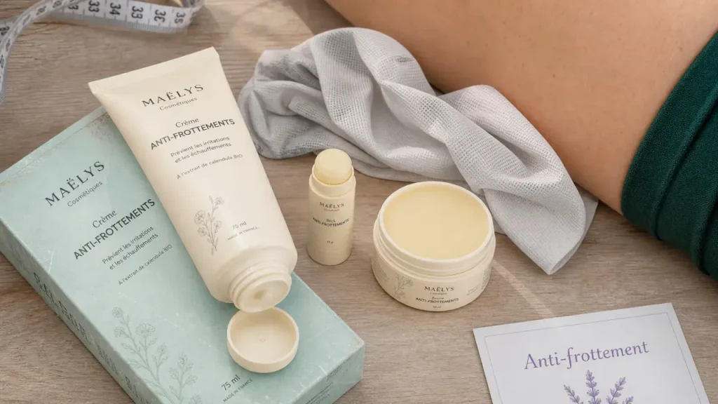 Crème anti-frottement : quand l’appliquer pour les cuisses, le sport et la chaleur
