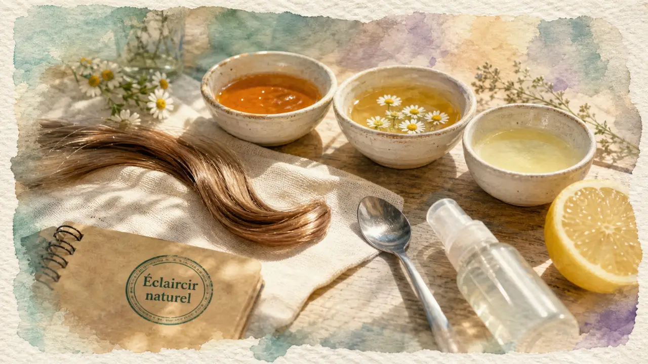 Éclaircir ses cheveux naturellement : miel, camomille et astuces sans dessécher
