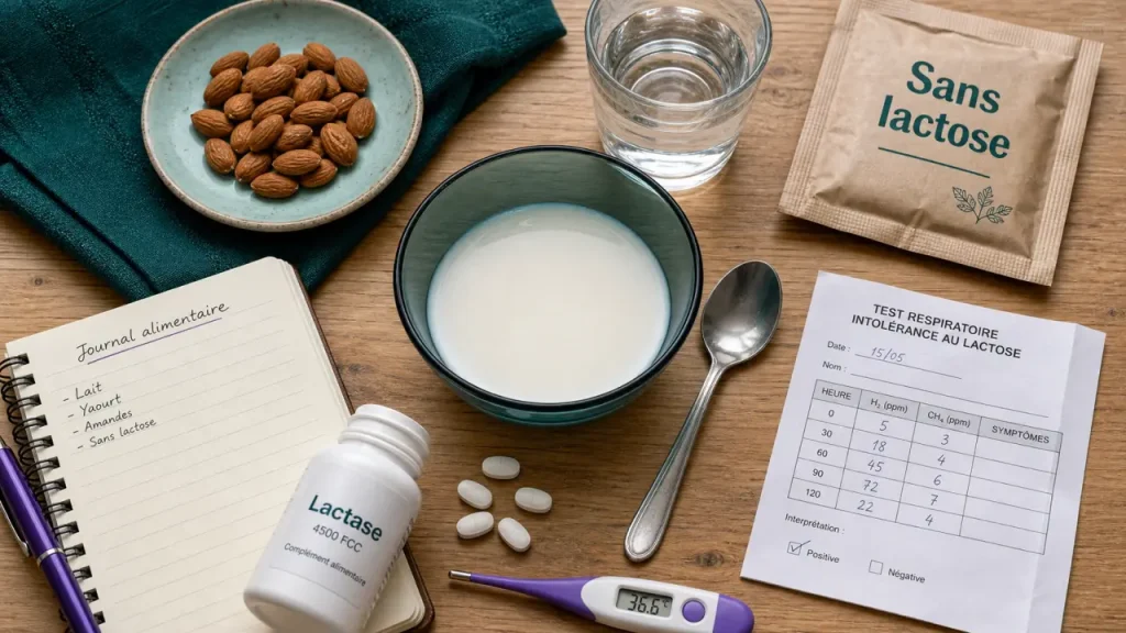 Intolérance au lactose : reconnaître les symptômes digestifs et adapter son alimentation