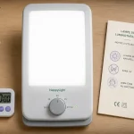Luminothérapie meilleure lampe 10 000 lux certifiée CE, format adapté