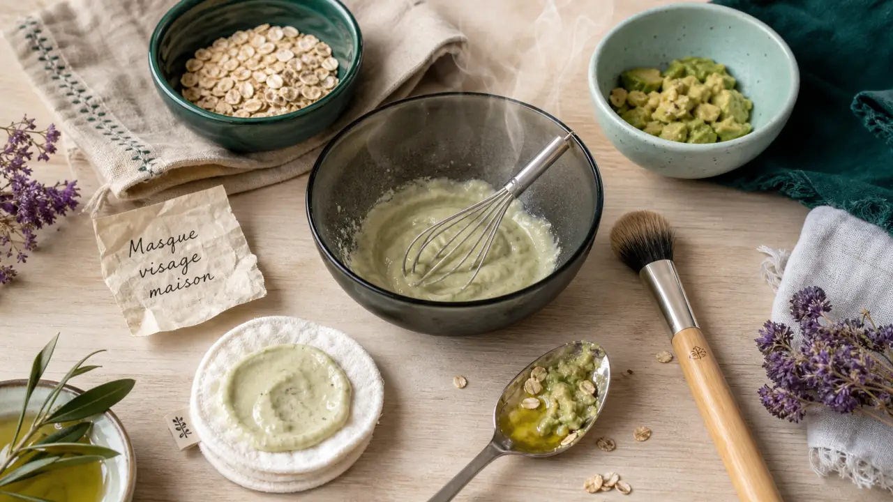 Masque pour le visage maison : recette selon peau