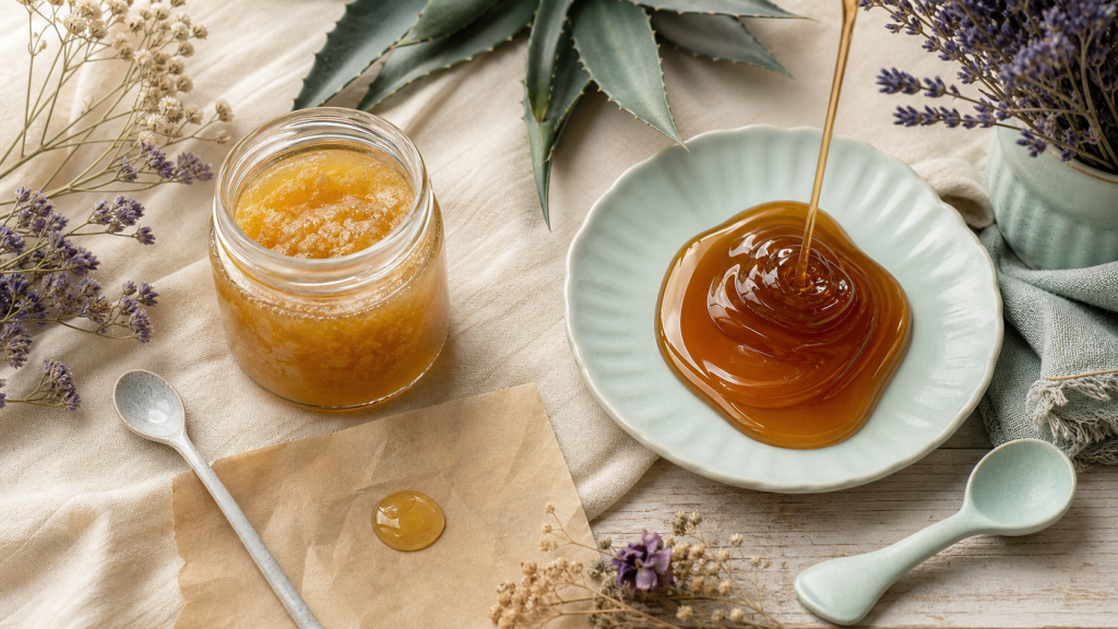 Sirop d agave ou miel : calories et index glycémique