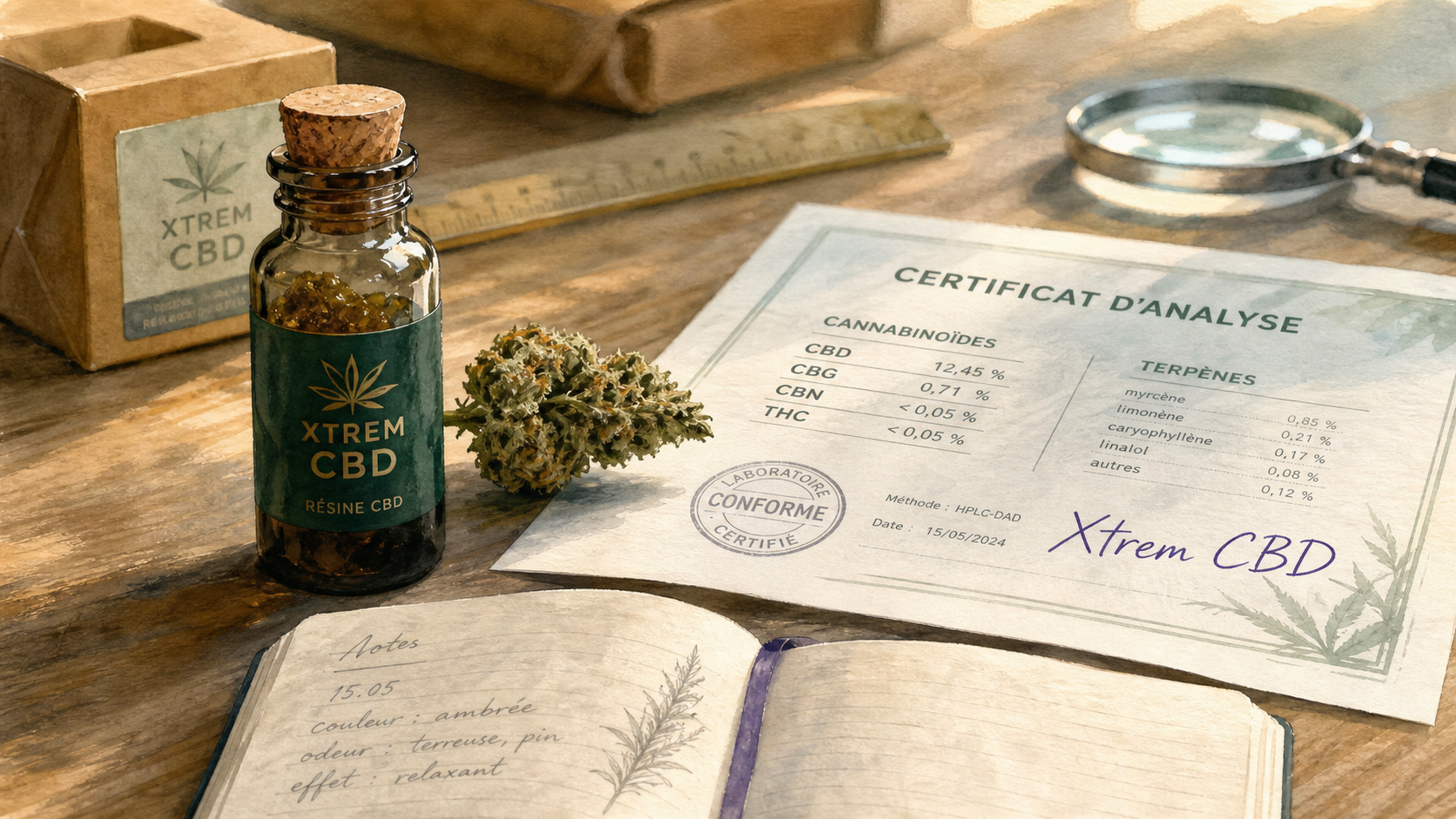 Xtrem CBD avis puissance réelle THC <0,3 %