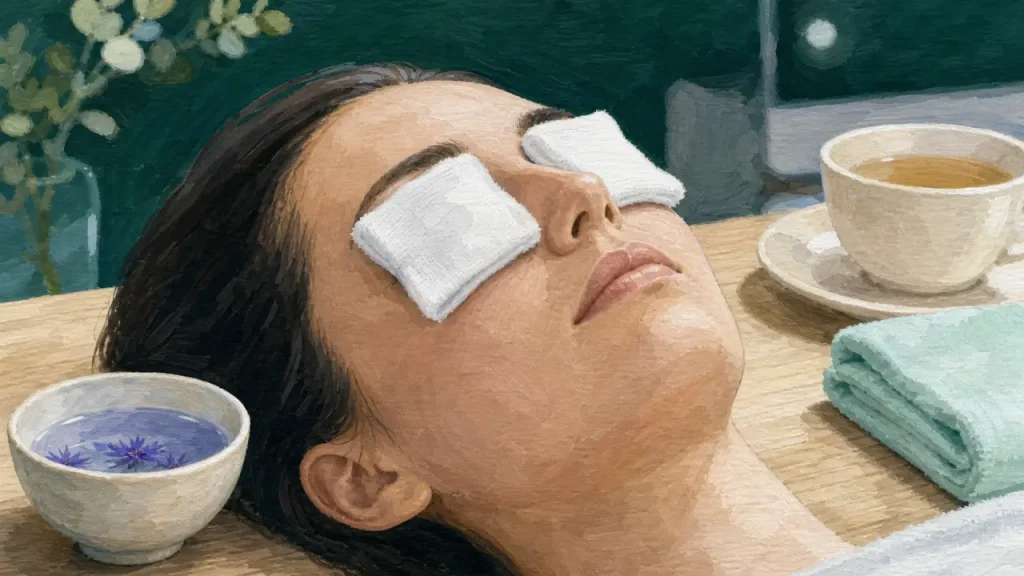 Yeux fatigués : le bleuet froid, le clignement et les signaux qui imposent de consulter