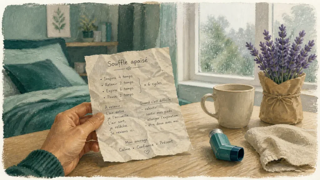 Asthme et souffle bloqué : entre besoin de sécurité et désir d’autonomie