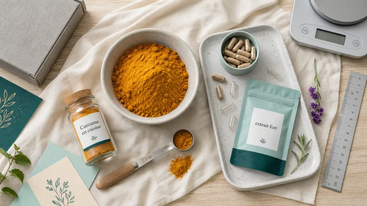 Curcuma enceinte : poudre de curcuma et gélules à éviter en cuisine