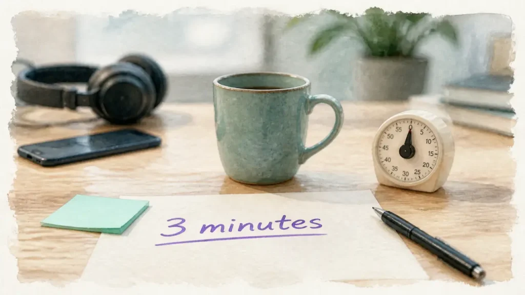Se concentrer sans se disperser : 25 minutes, 5 sens et respiration 4-7-8