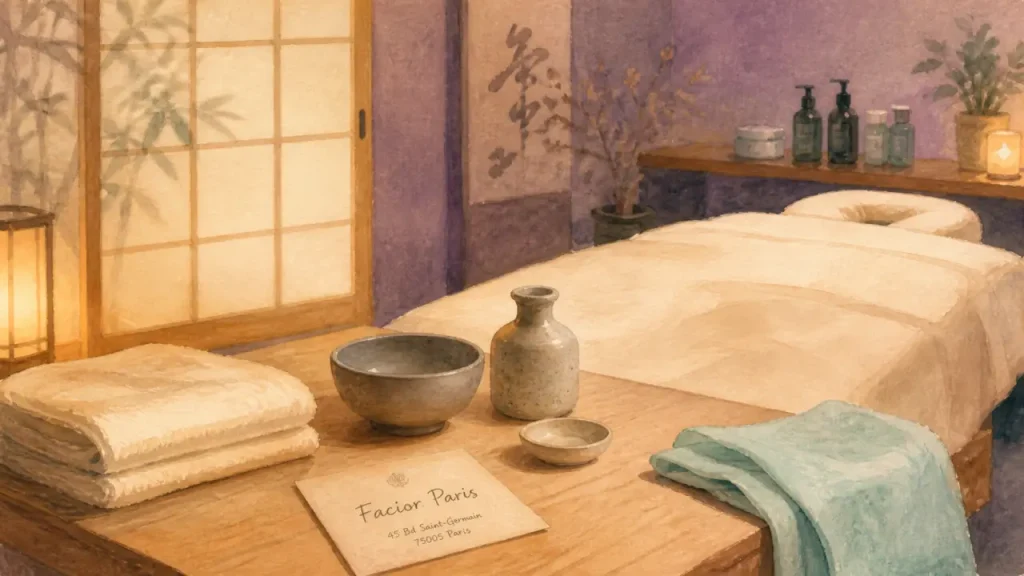 Facior Paris, la maison japonaise du bien-être au 45 Bd Saint-Germain