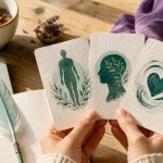 Medecine holistique : cartes corps esprit émotions et harmonie globale du patient