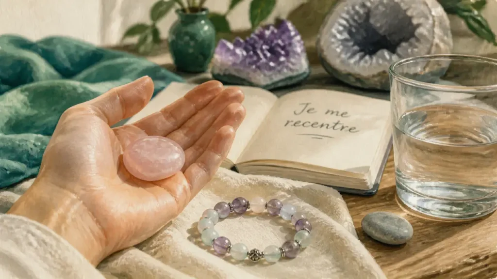 Quelles pierres énergétiques choisir pour le stress, les chakras et l’usage quotidien ?