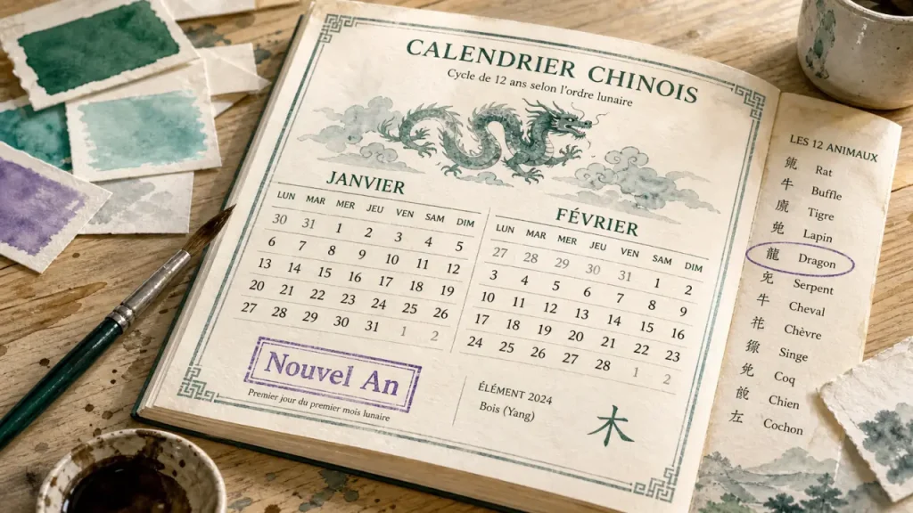Signe chinois du zodiaque : 12 animaux, 5 éléments et le piège de janvier-février