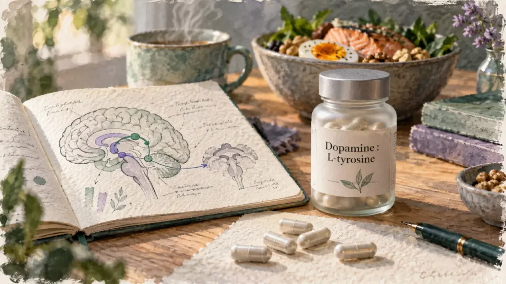 Dopamine et complément alimentaire : soutenir la motivation sans masquer la fatigue