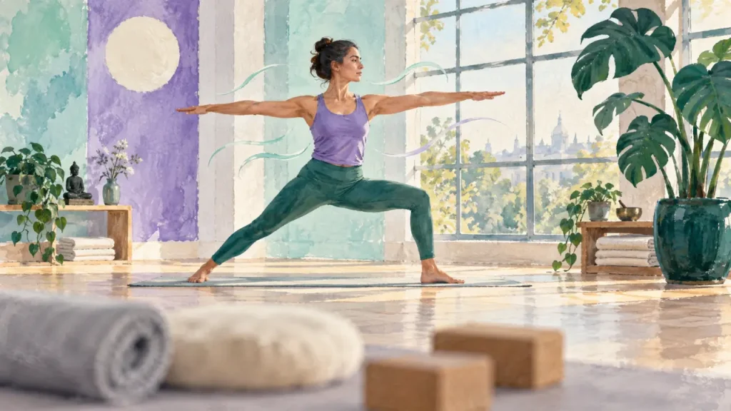 L’énergie en yoga réveille le corps grâce au souffle et au mouvement