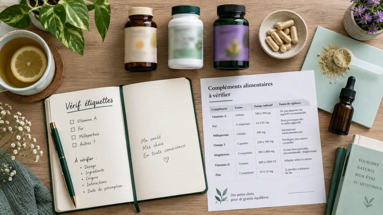 Liste des compléments alimentaires dangereux : risques et produits à surveiller