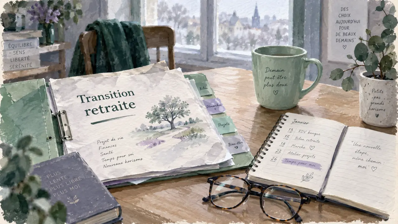 Retraite santé mentale et conditions de travail, transition retraite