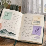 Santé mentale def : carnet et post-it pour l’évolution de la santé mentale