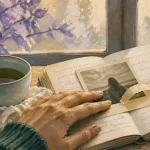 Se remettre d une rupture : deuil amoureux, tasse tisane et carnet ouvert