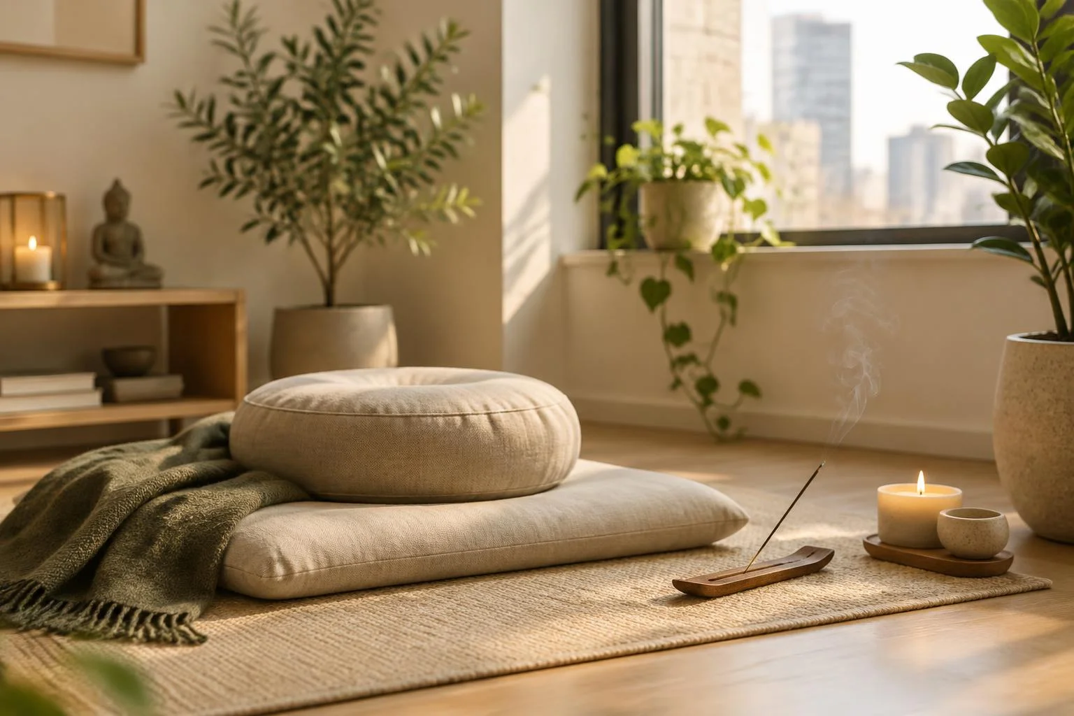 Créer un espace zen chez soi : un coin suffit