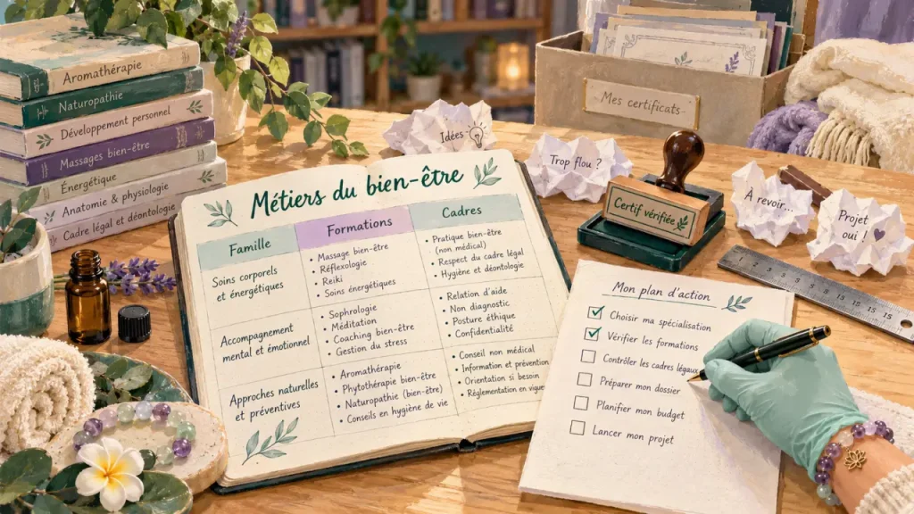 Quel métier du bien-être choisir ? Formations, revenus et conditions d’exercice