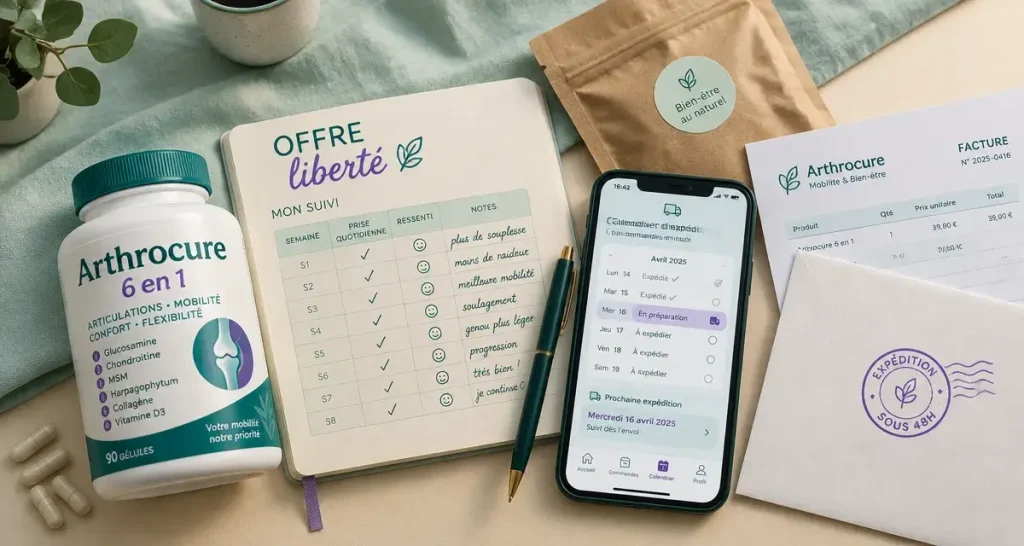 Naturoscience : l’OFFRE liberté simplifie les commandes, mais Arthrocure appelle à la prudence